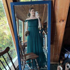 BHLDN Olive Green Bridesmaid Dress